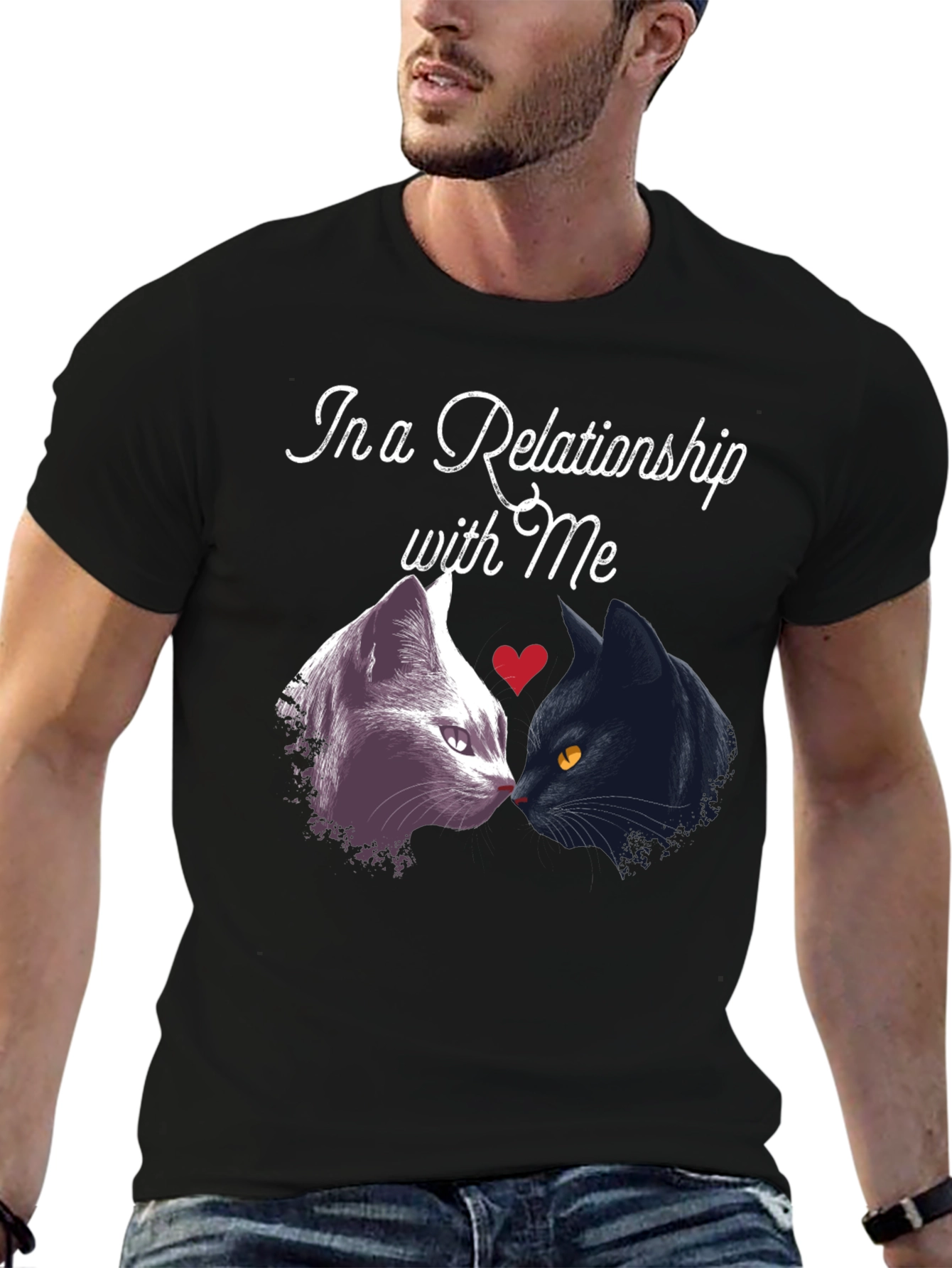 Relationship with Me Cat T-Shirt