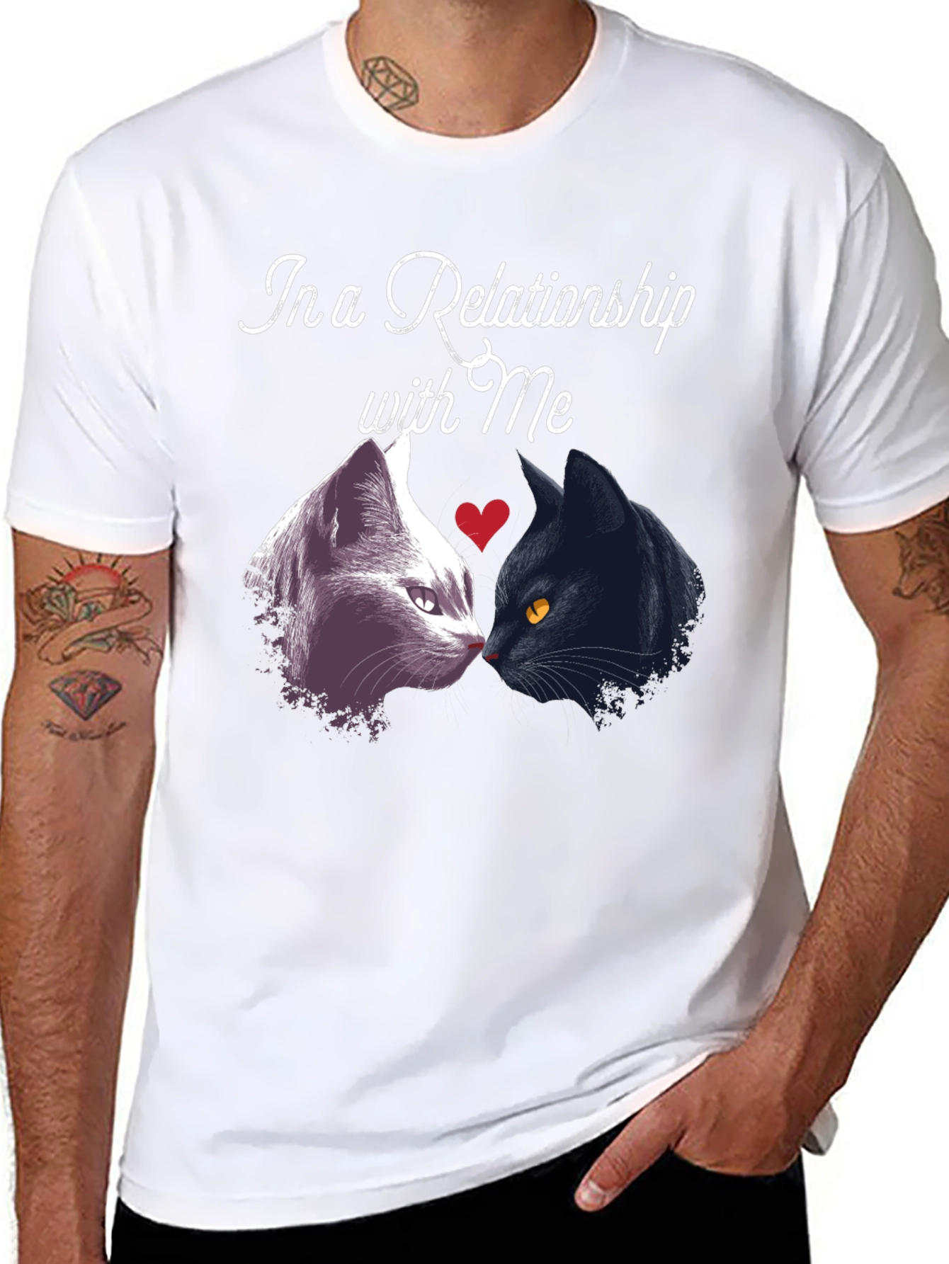 Relationship with Me Cat T-Shirt