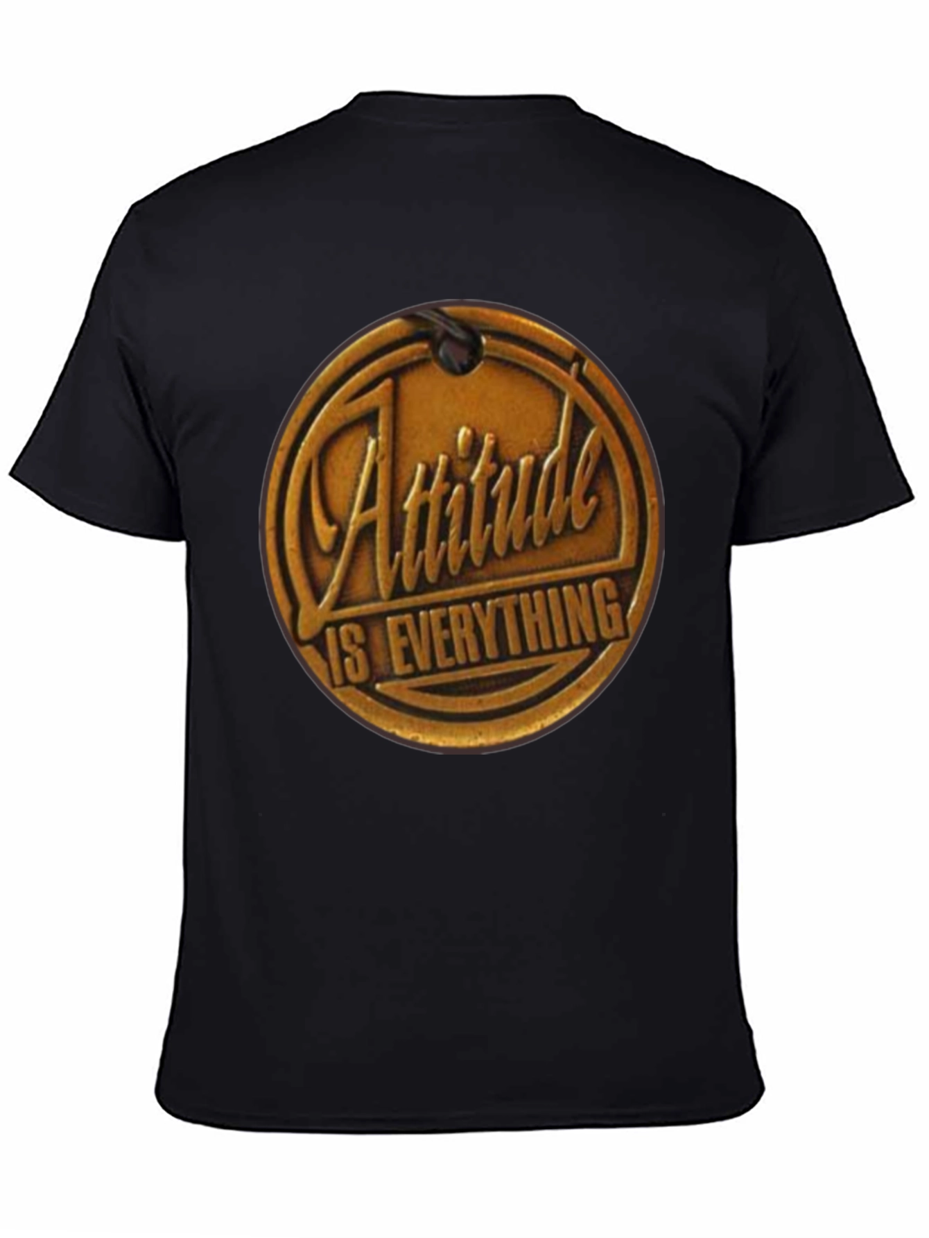 Attitude is Everything Graphic Tee - Black