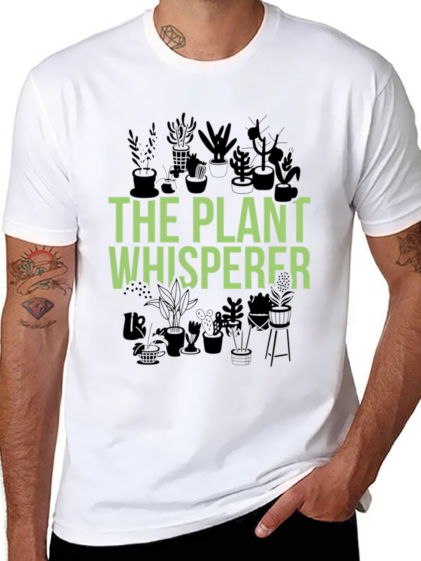 The Plant Whisperer Graphic T-Shirt