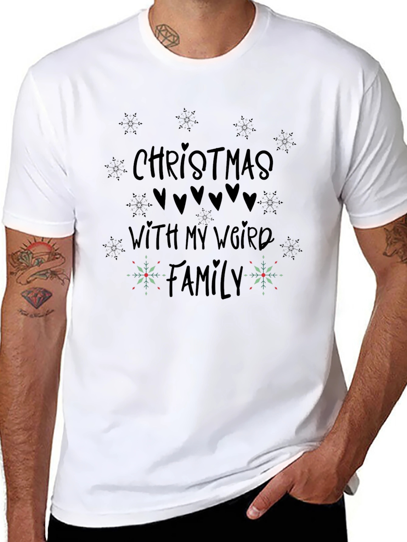 Christmas With My Weird Family T-Shirt