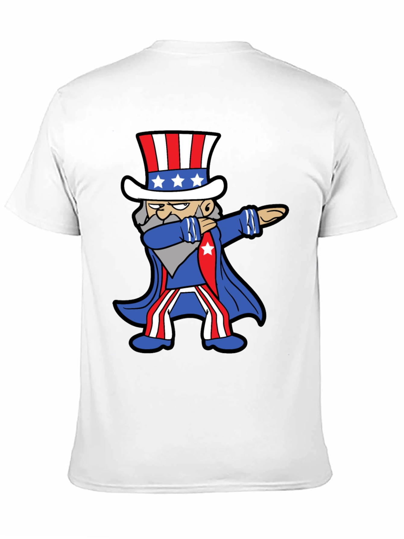 Patriotic Dabbing Uncle Sam T-Shirt
