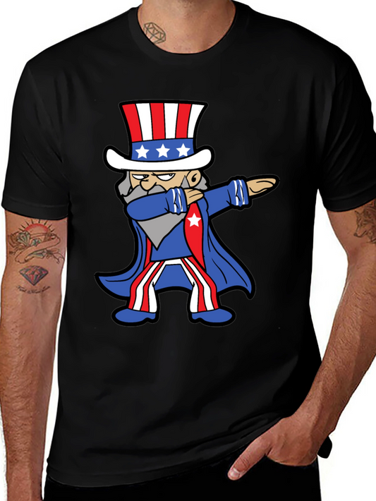 Patriotic Dabbing Uncle Sam T-Shirt