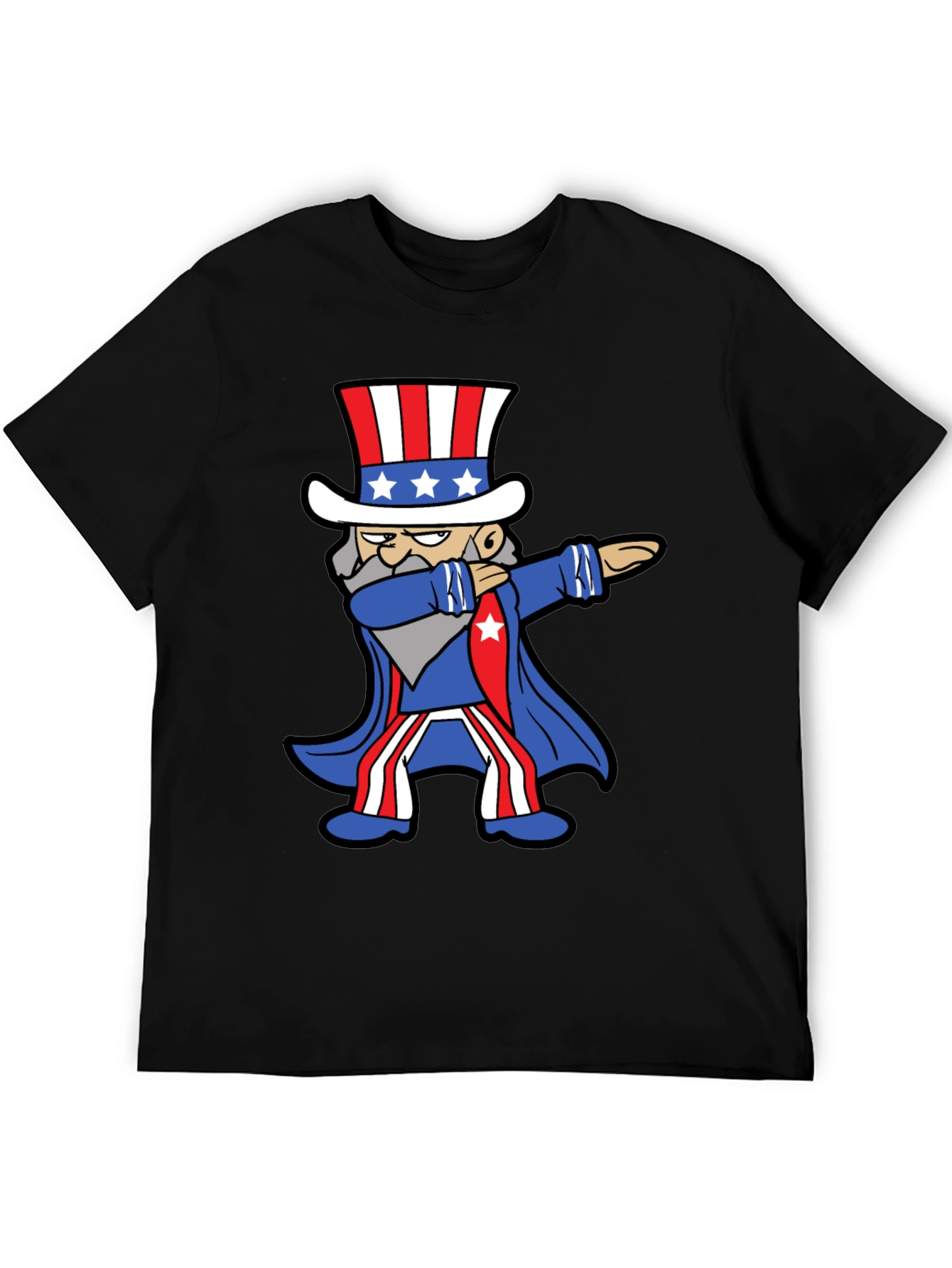 Patriotic Dabbing Uncle Sam T-Shirt