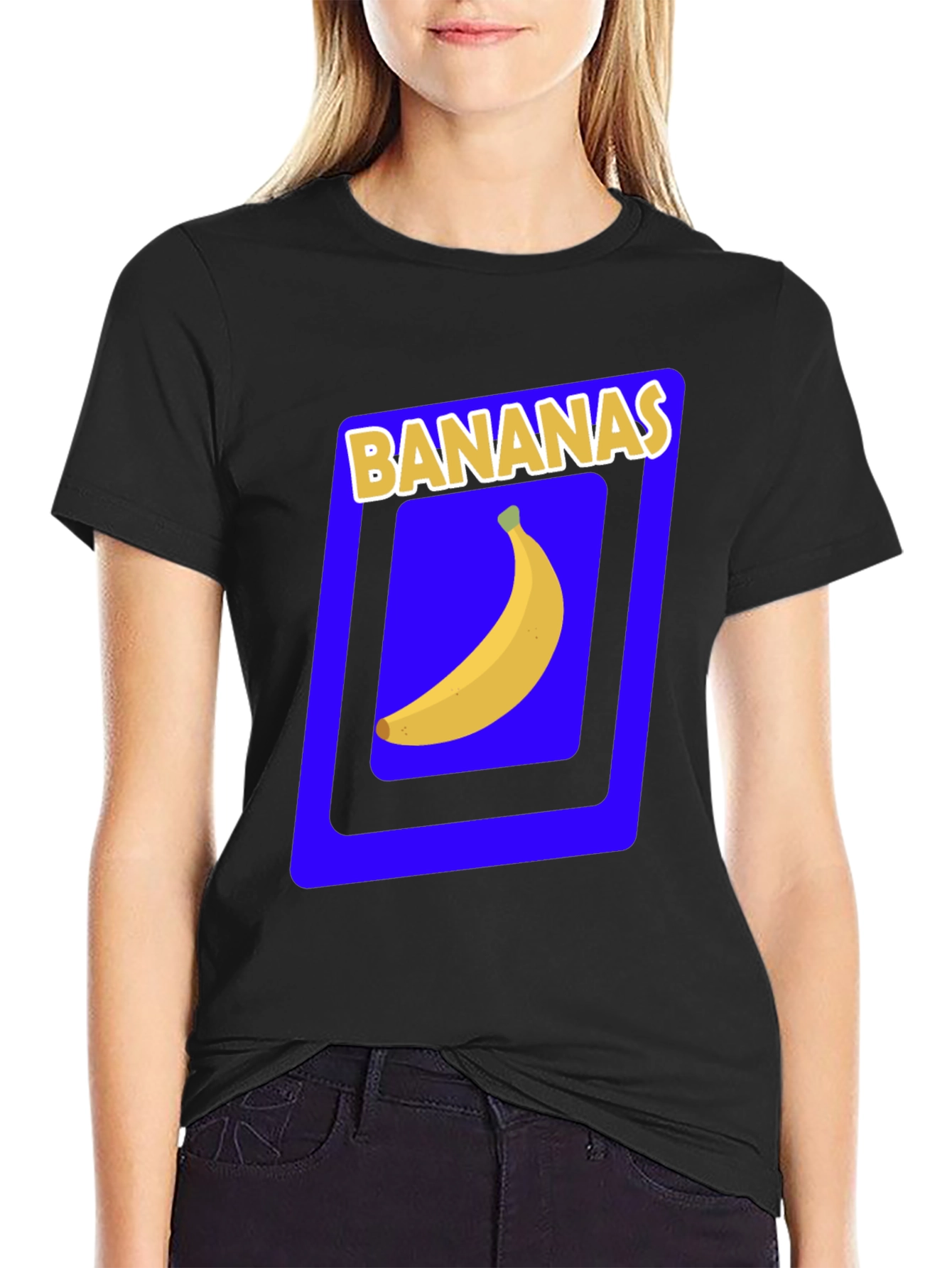 Banana Graphic Tee - Novelty Fruit T-Shirt