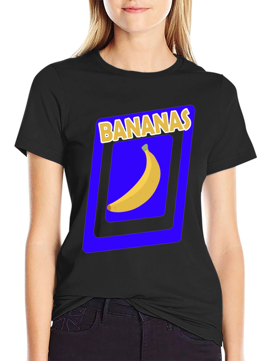 Banana Graphic Tee - Novelty Fruit T-Shirt