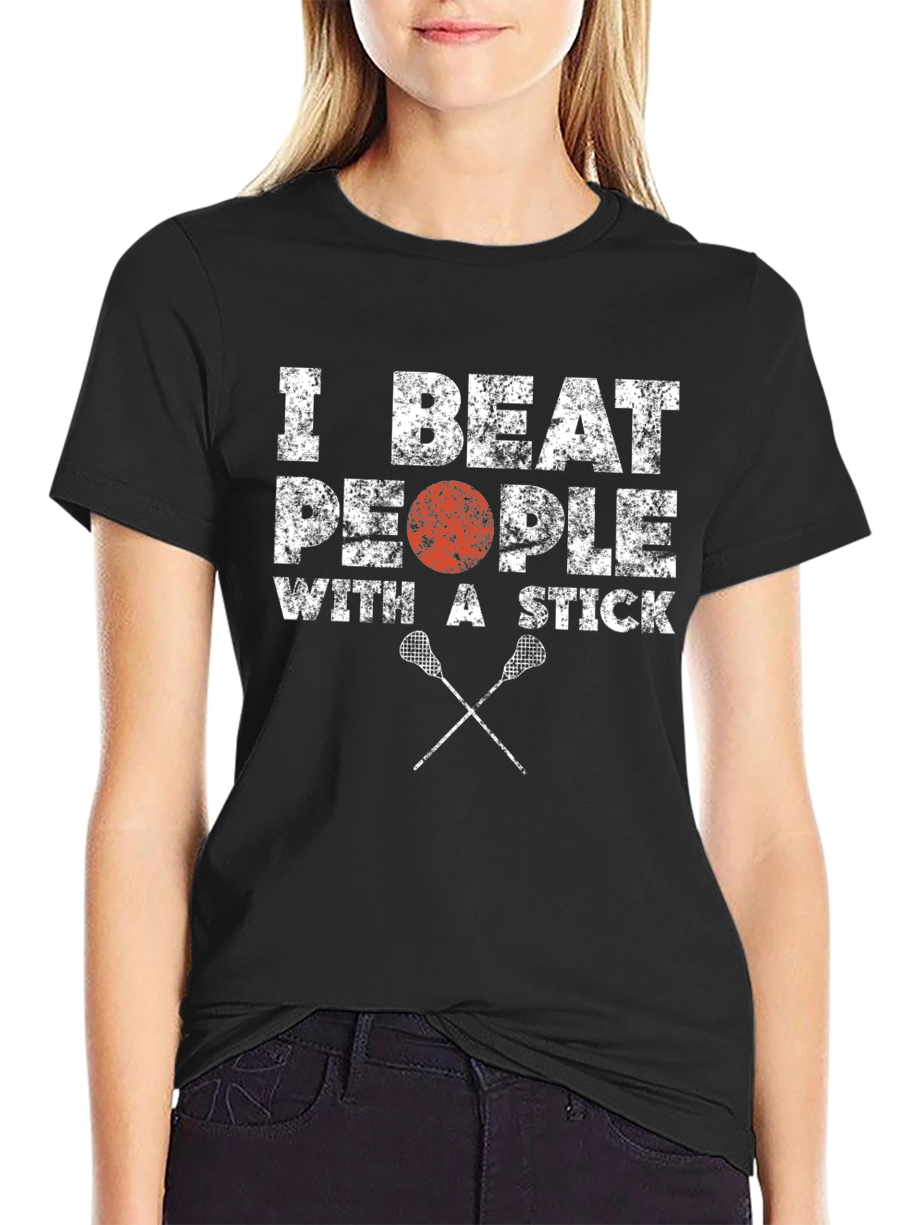 I Beat People With a Stick T-Shirt