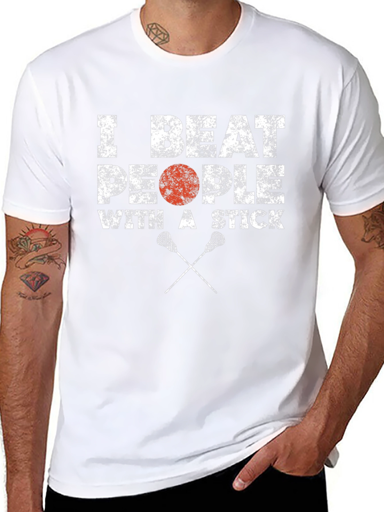 I Beat People With a Stick T-Shirt
