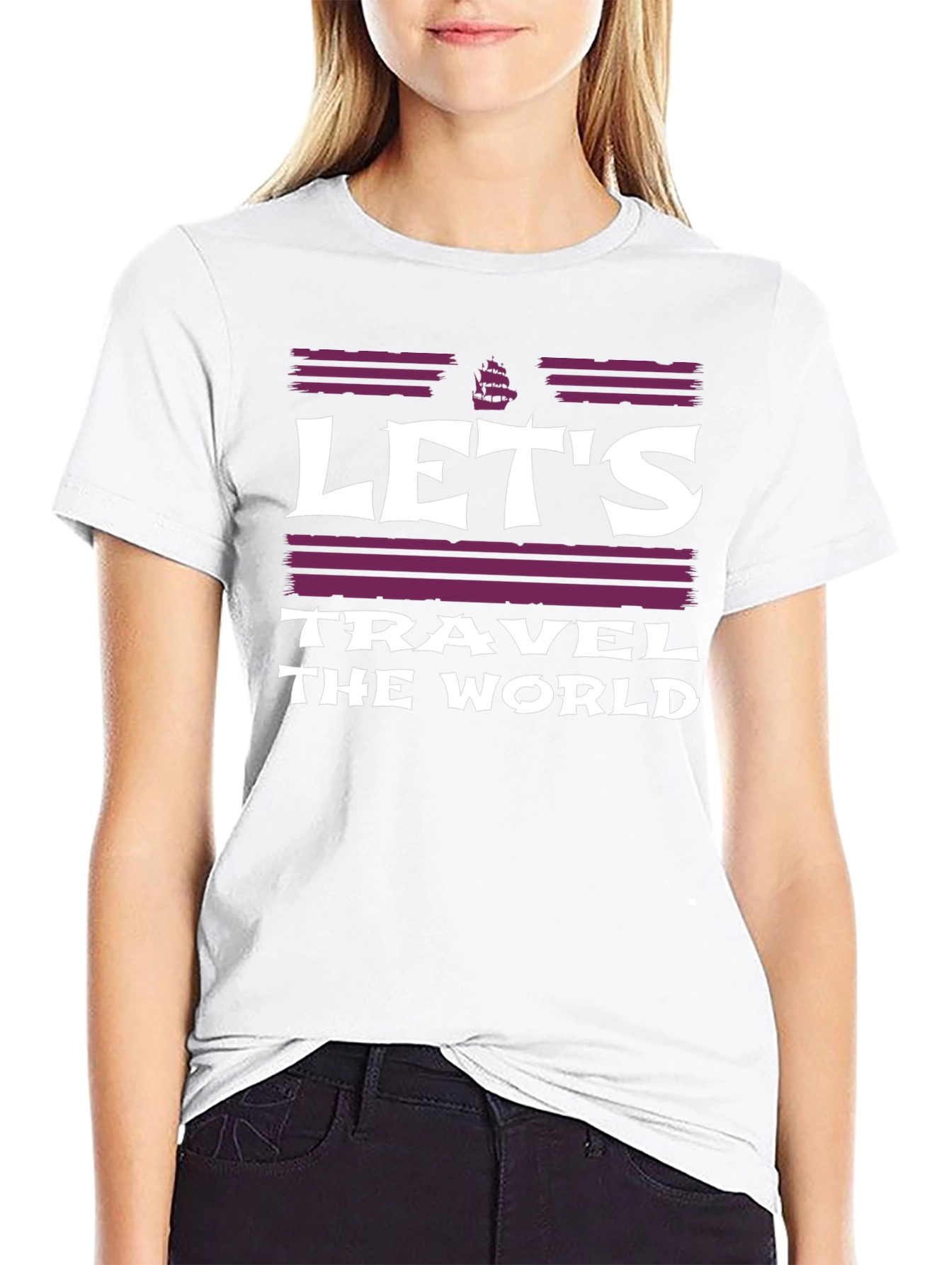 Lets Travel the World Graphic Tee