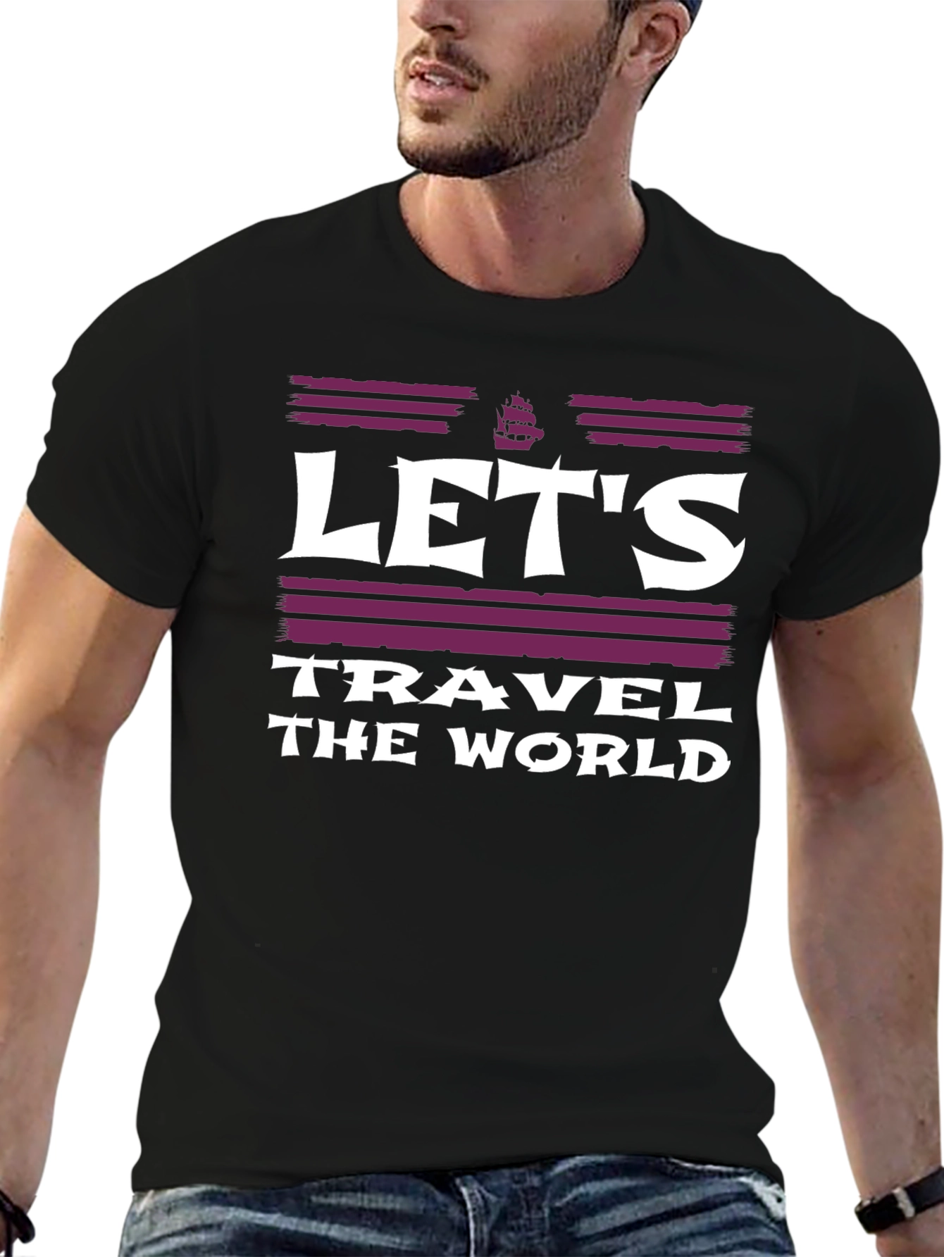 Lets Travel the World Graphic Tee