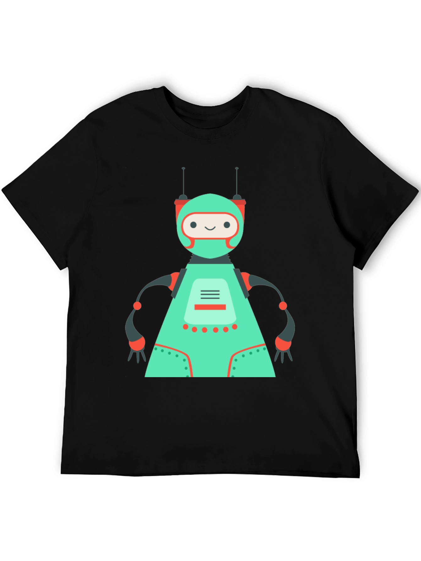 Robot Graphic Tee - Fun Modern Design