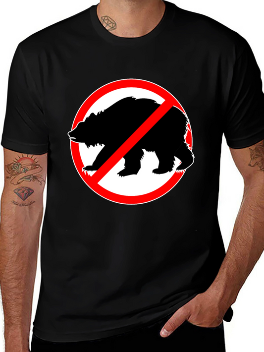 No Bears Allowed Graphic T-Shirt