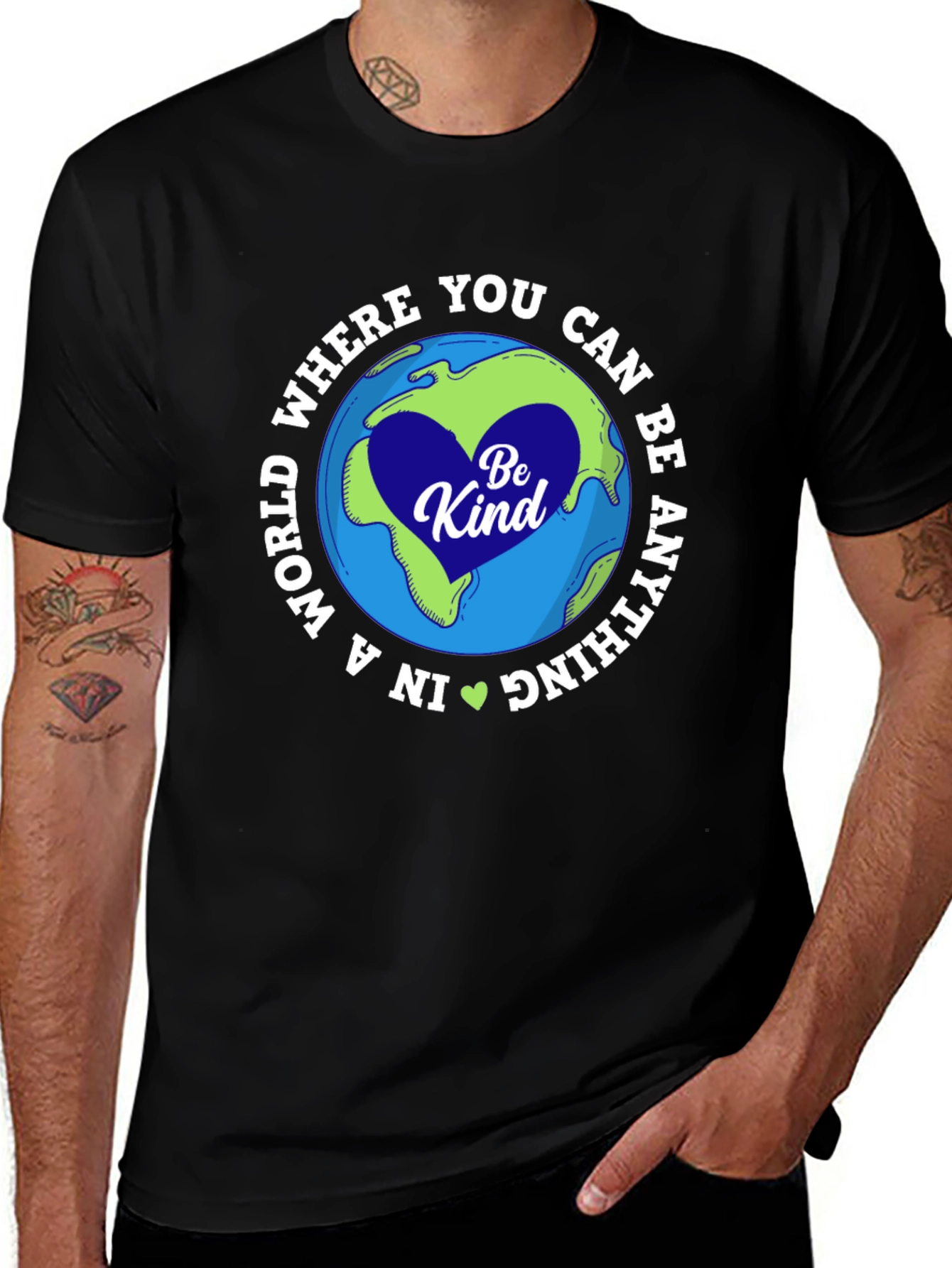 Be Kind T-Shirt - World Graphic Tee