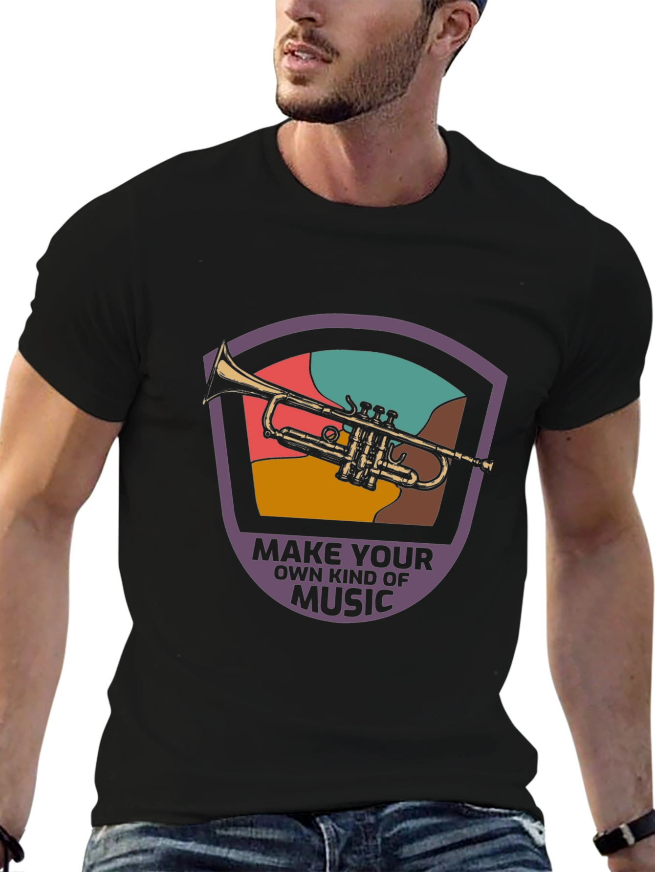 Make Your Own Kind Of Music Trumpet T-Shirt
