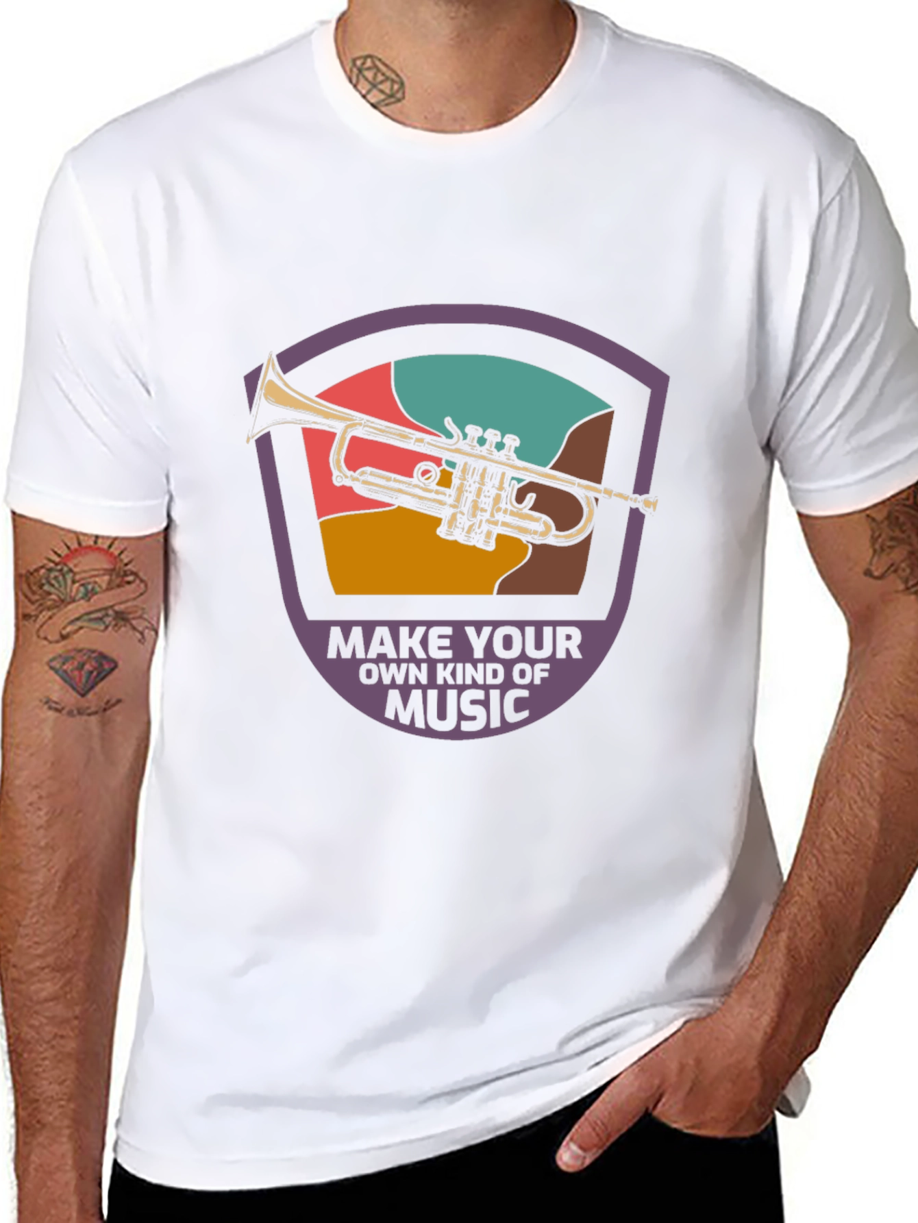 Make Your Own Kind Of Music Trumpet T-Shirt