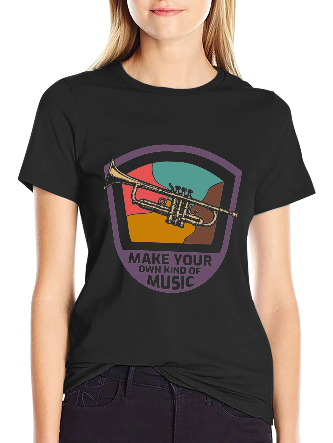 Make Your Own Kind Of Music Trumpet T-Shirt
