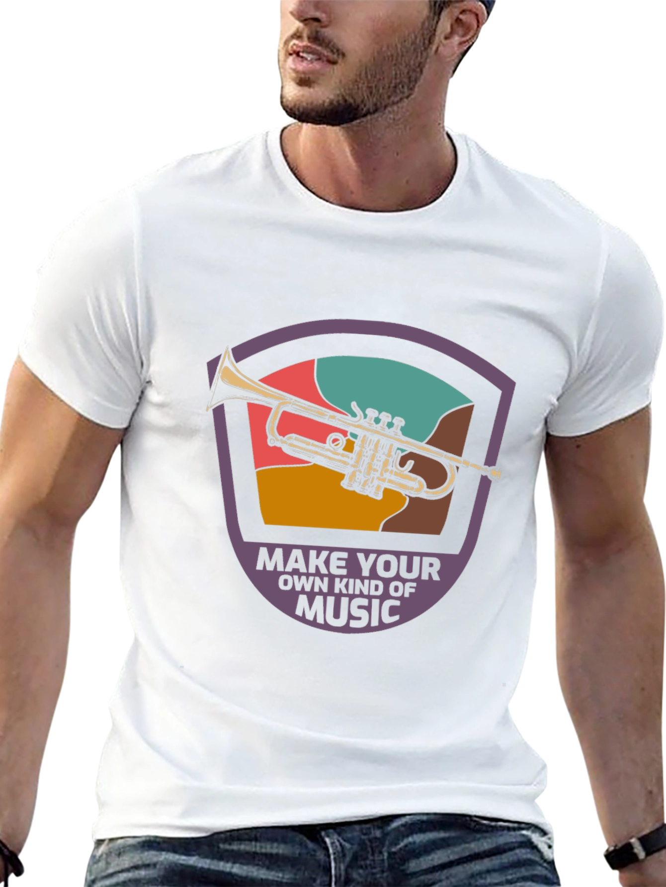 Make Your Own Kind Of Music Trumpet T-Shirt