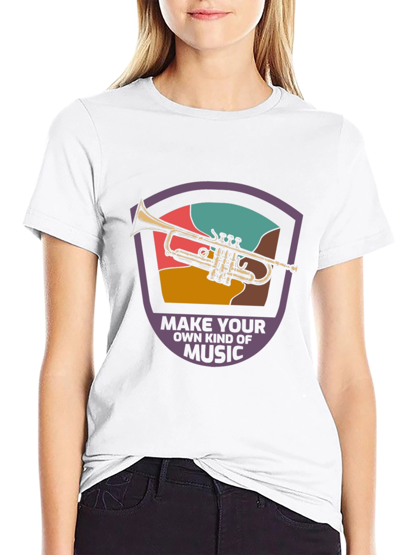 Make Your Own Kind Of Music Trumpet T-Shirt
