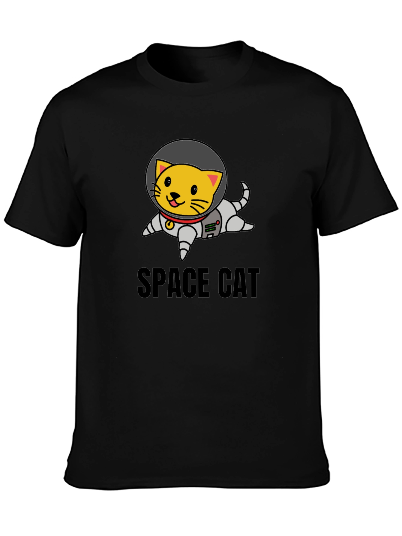 Space Cat T-Shirt - Funny Astronaut Kitten Tee