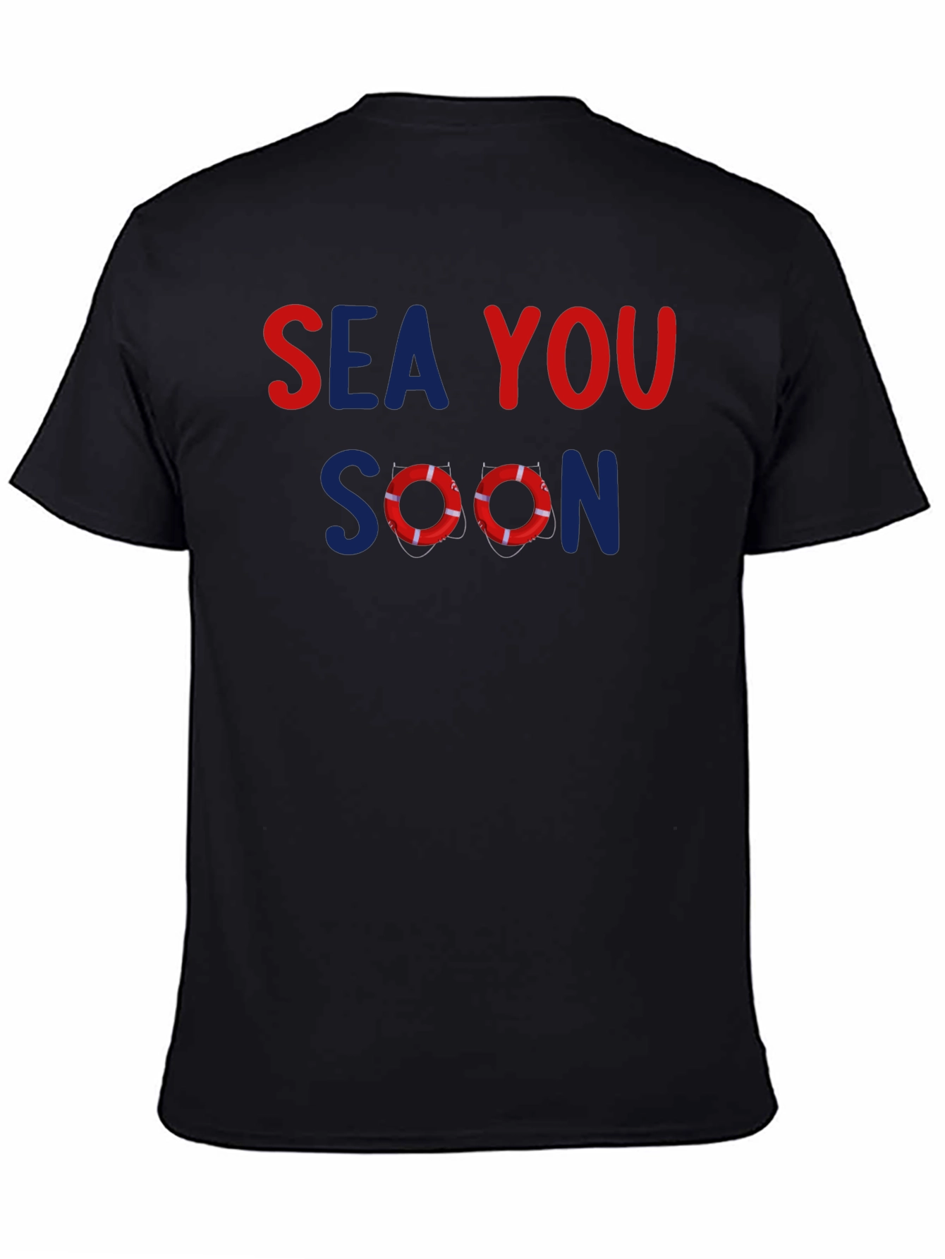 Sea You Soon Graphic T-Shirt - Nautical Design