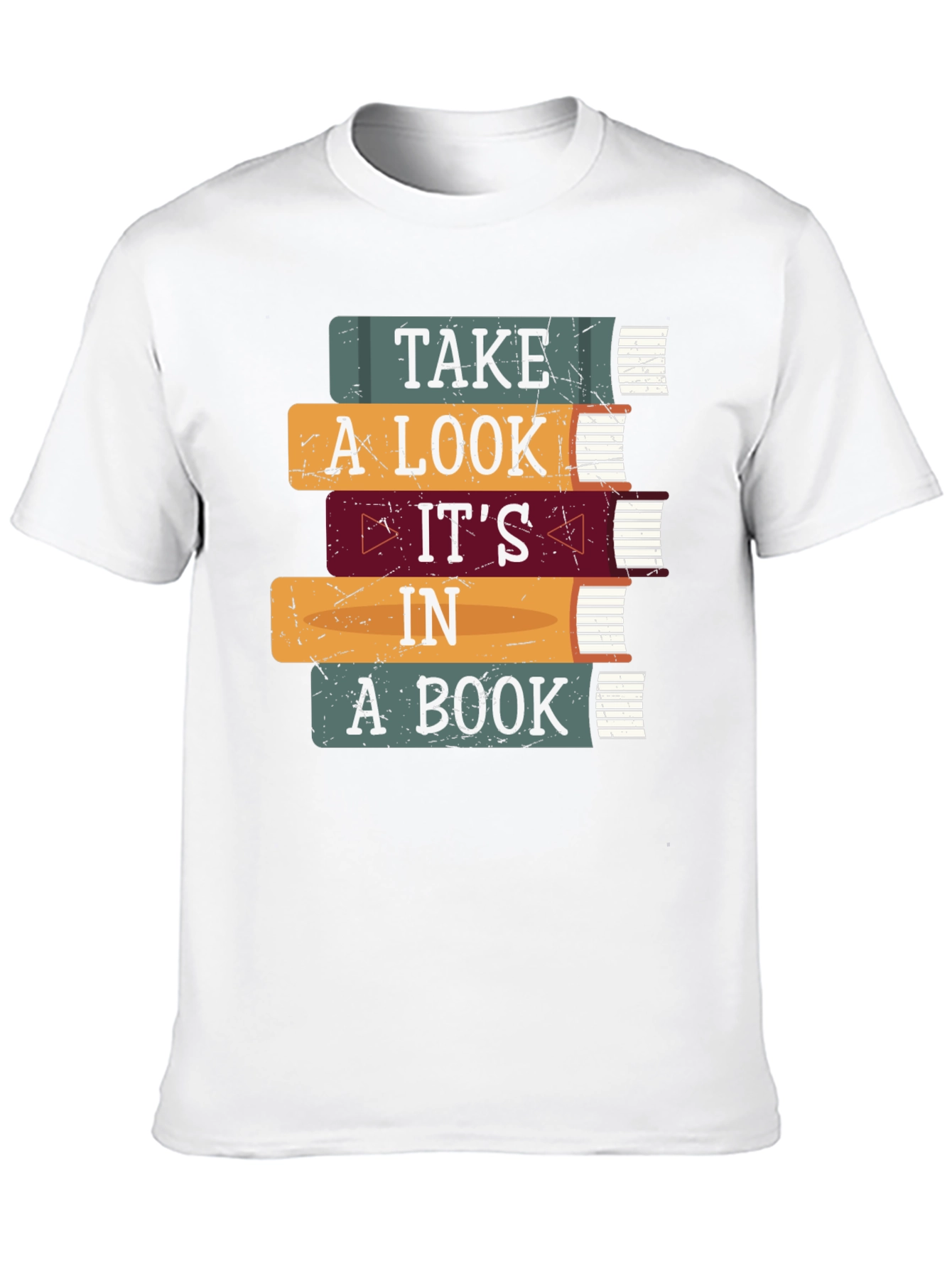 Take A Look Its In A Book Graphic T-Shirt