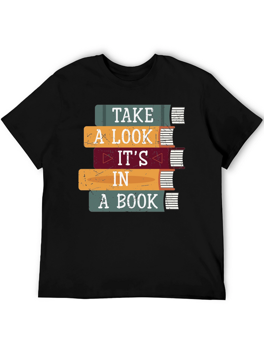 Take A Look Its In A Book Graphic T-Shirt