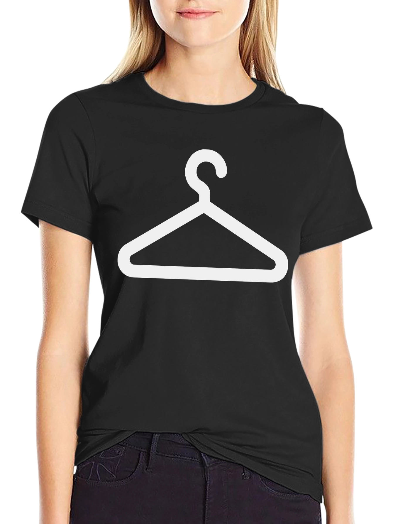 Hanger Graphic T-Shirt - Black Unisex Tee