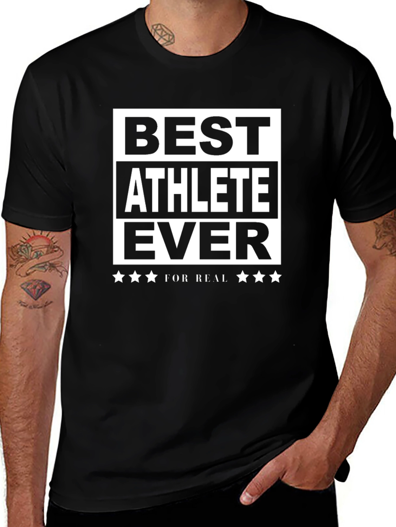 Best Athlete Ever T-Shirt - Bold Statement Tee
