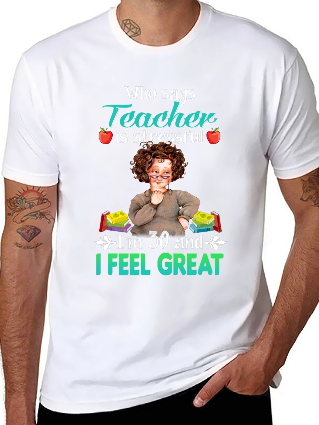 Funny Teacher 30th Birthday T-Shirt
