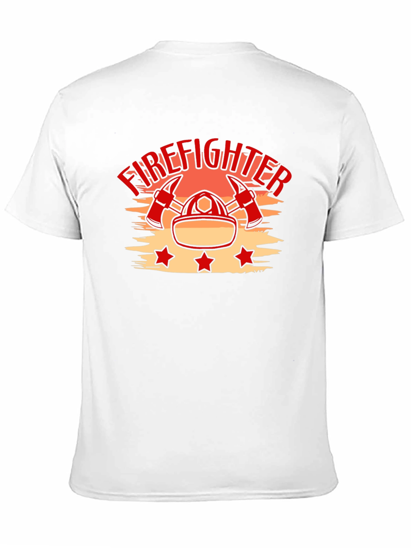Firefighter Graphic T-Shirt - Black