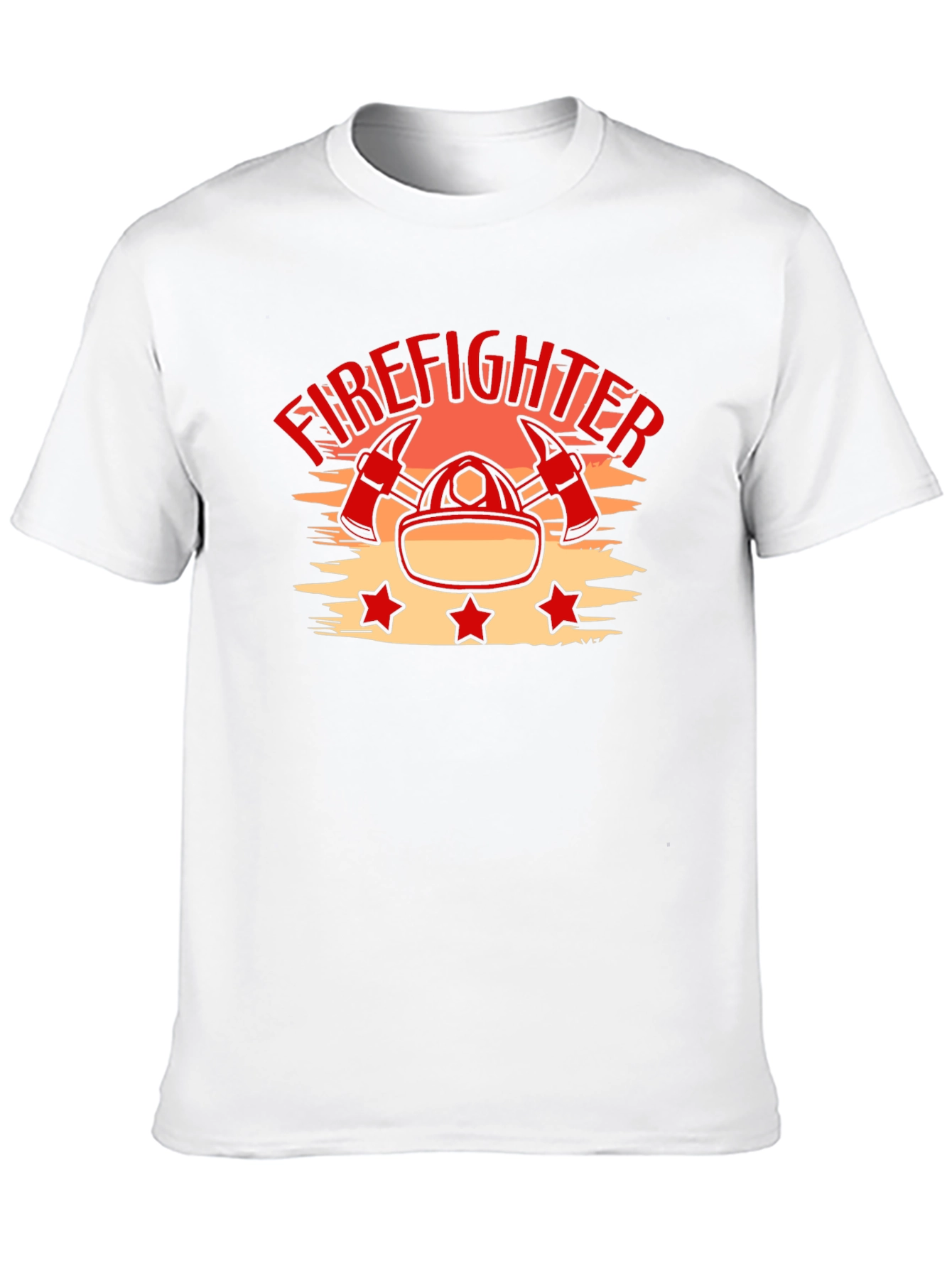 Firefighter Graphic T-Shirt - Black