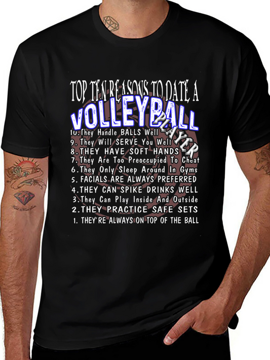 Volleyball Player - 10 Reasons T-Shirt