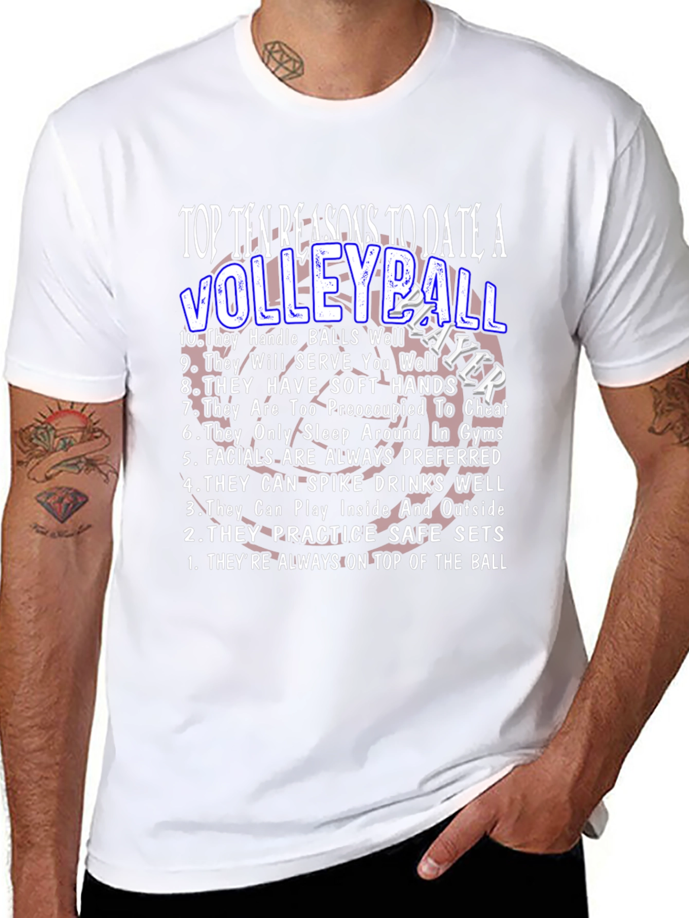 Volleyball Player - 10 Reasons T-Shirt