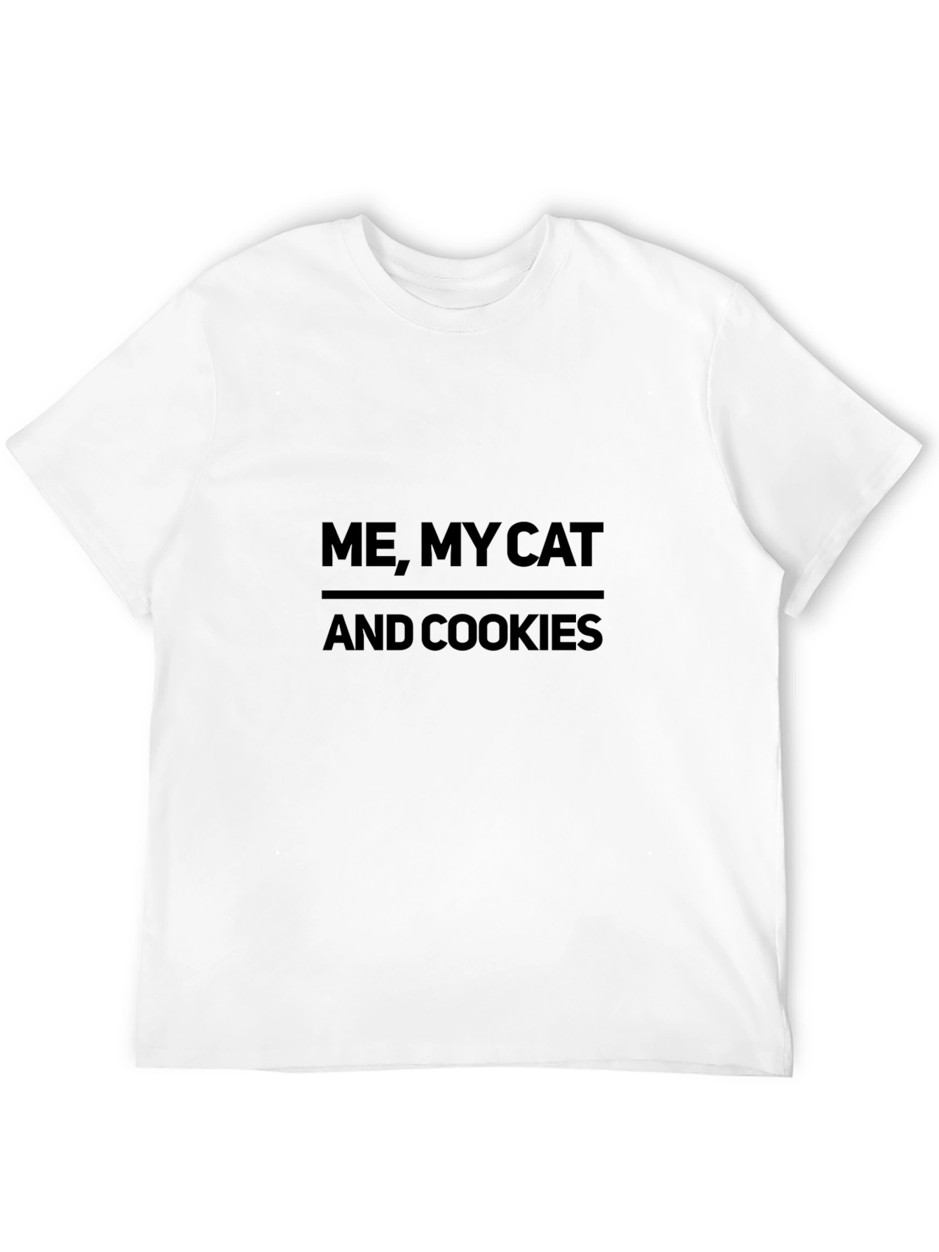 Me My Cat and Cookies T-Shirt