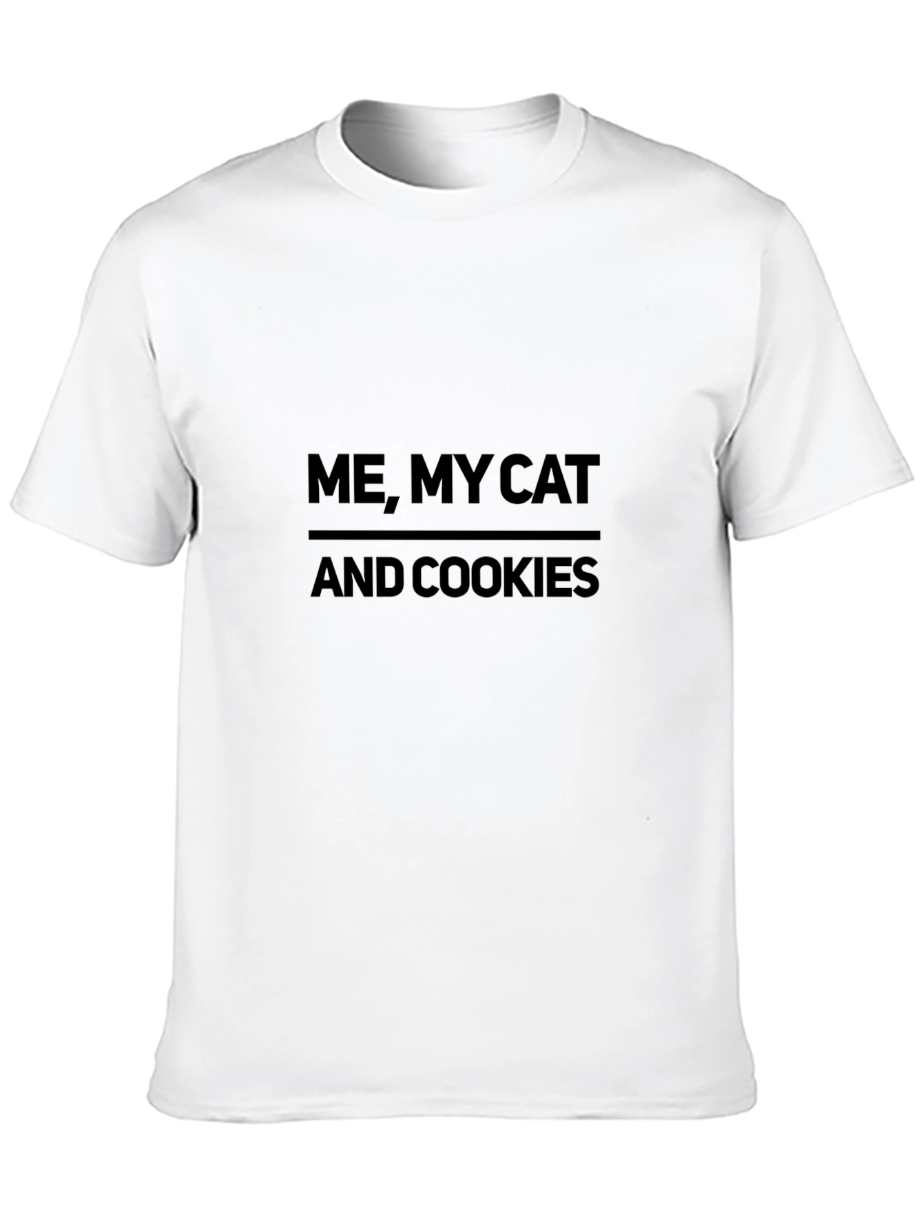 Me My Cat and Cookies T-Shirt