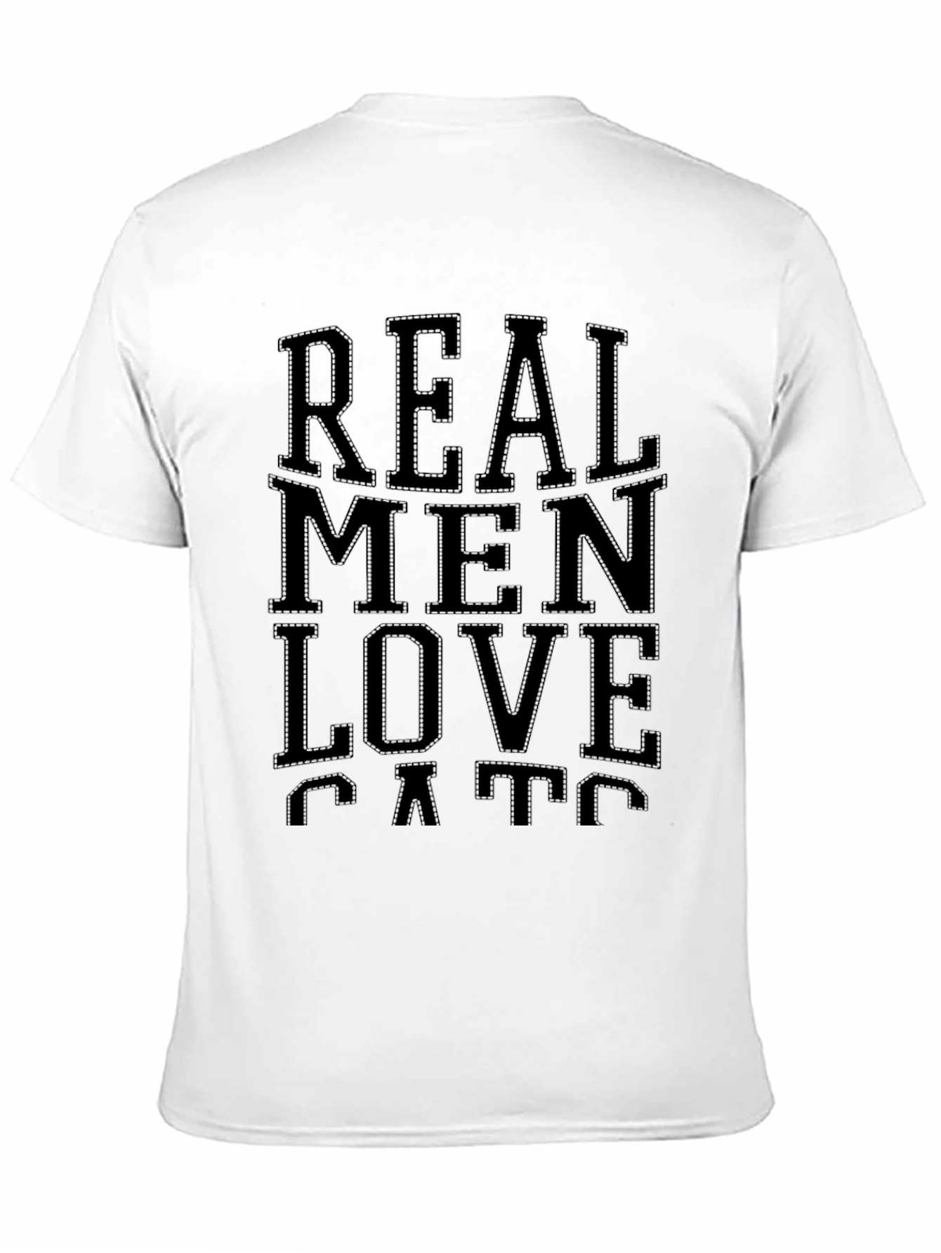 Real Men Love Cats T-Shirt - Menswear