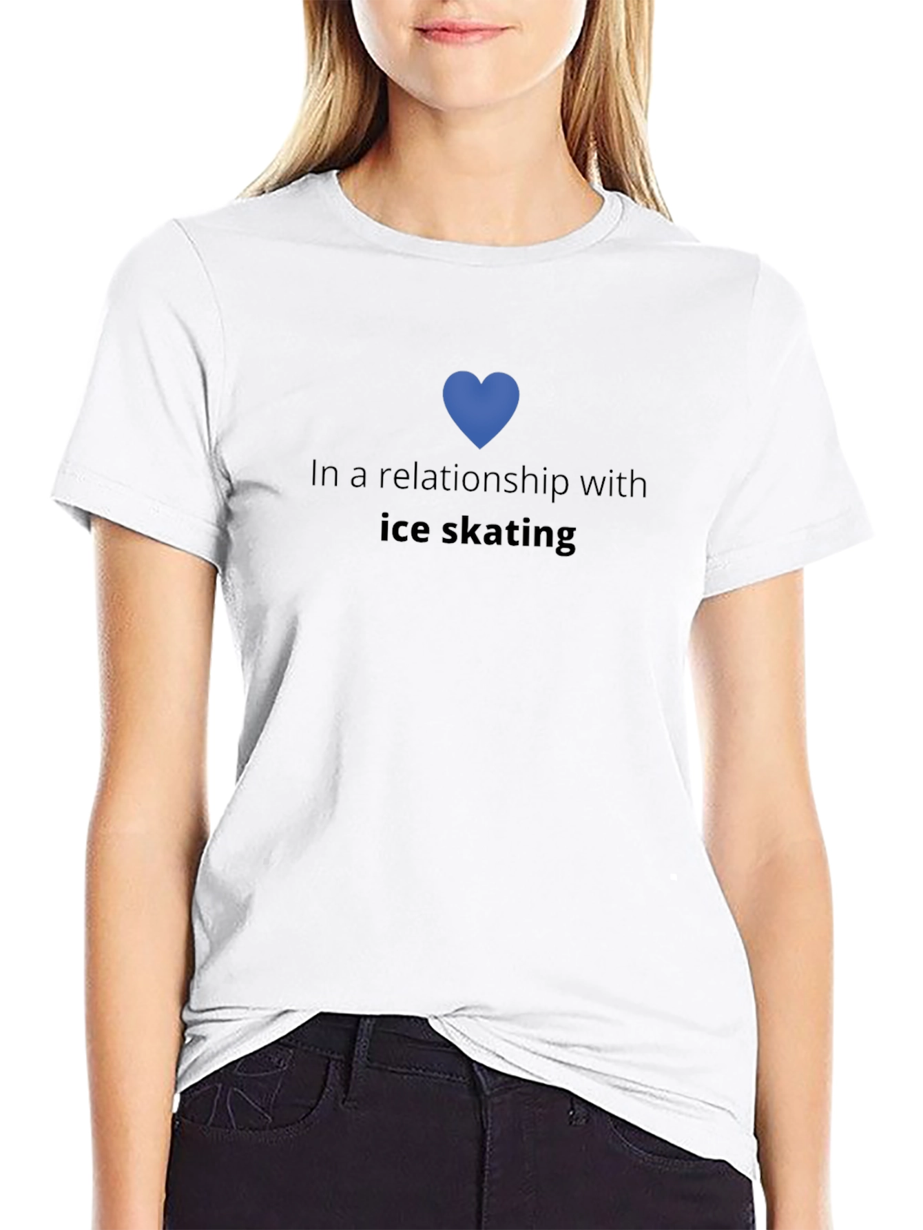 Ice Skating Relationship Tee - Passionate Skater Shirt