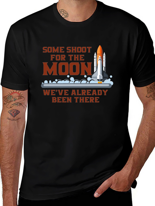Some Shoot for the Moon Graphic Tee