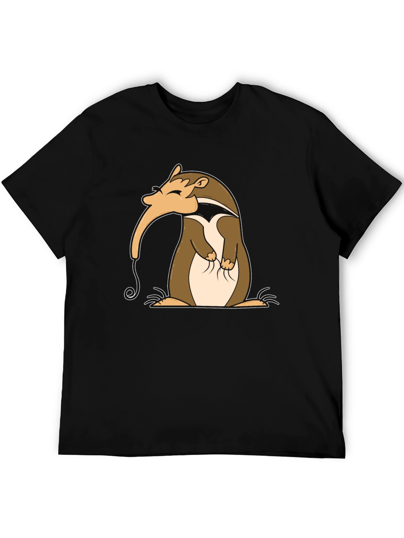 Cartoon Anteater Graphic Tee - Stylish & Unique Design