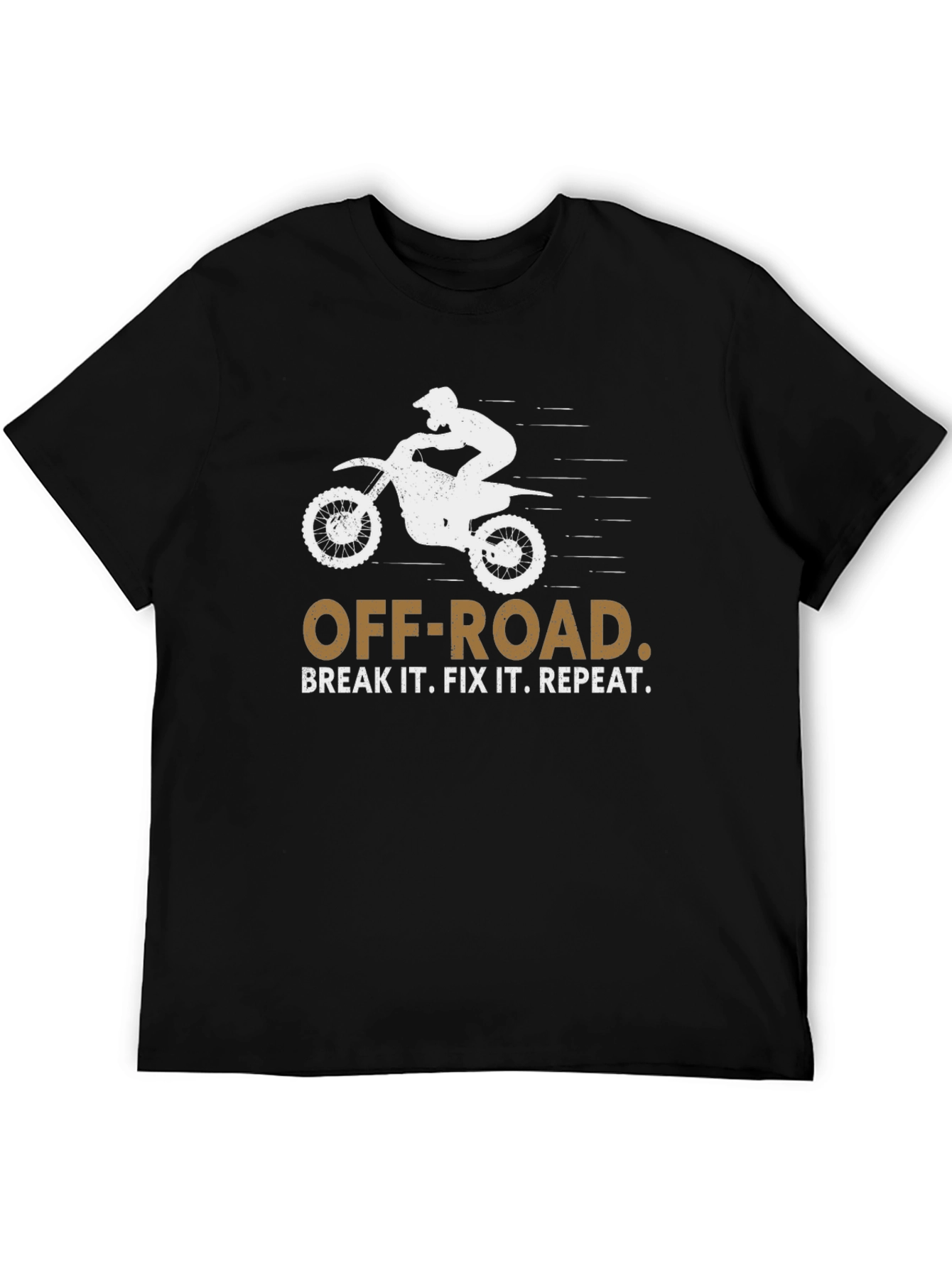 Off-Road Motorcycle T-Shirt - Break It Fix It