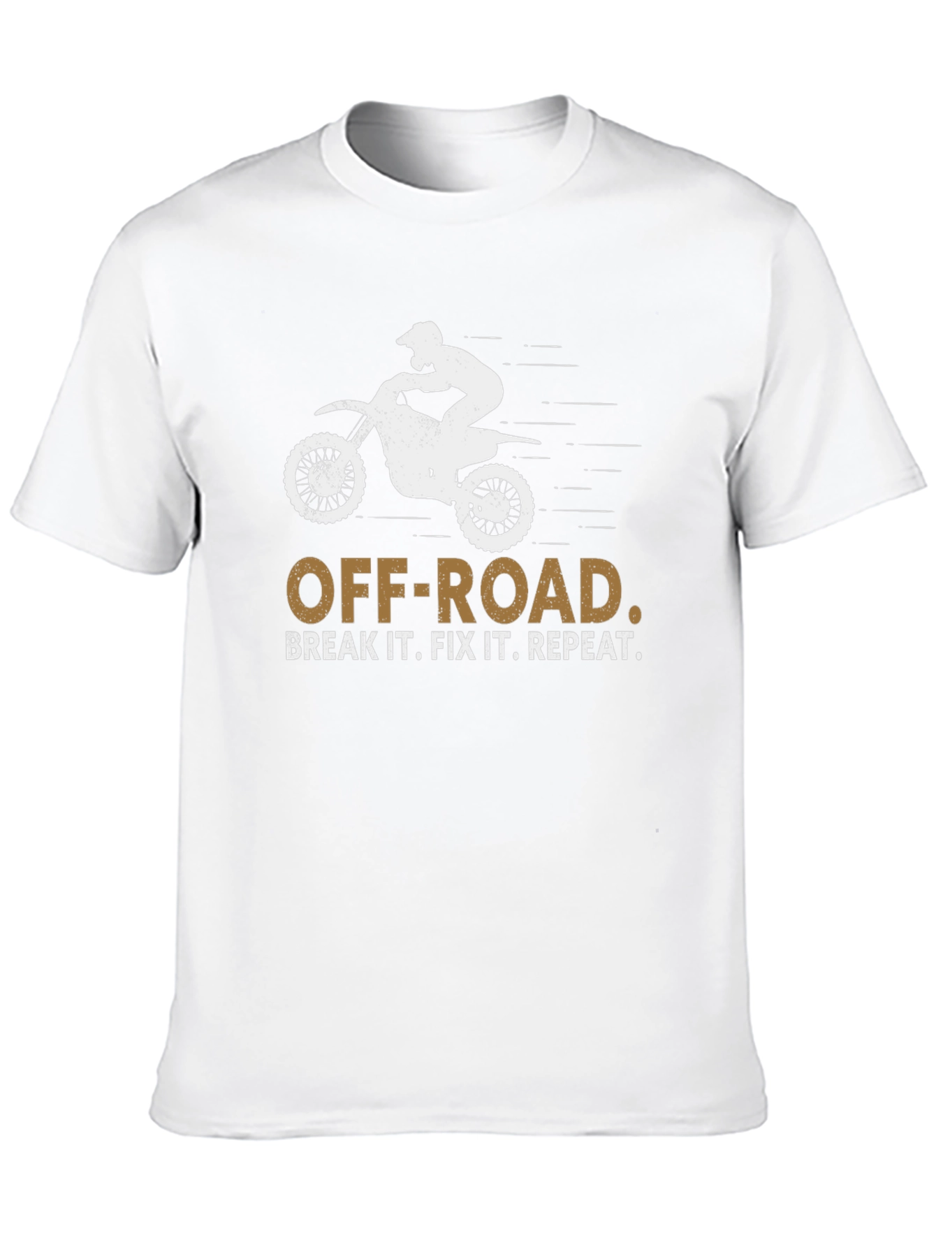 Off-Road Motorcycle T-Shirt - Break It Fix It