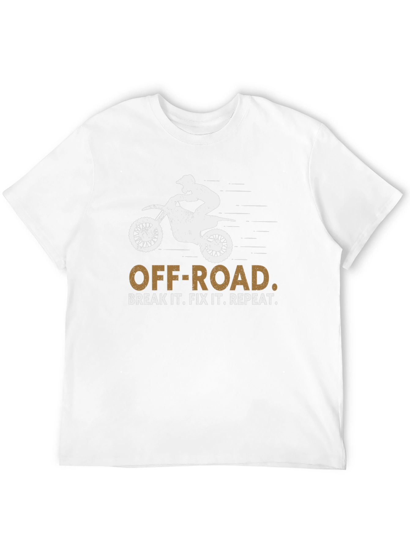 Off-Road Motorcycle T-Shirt - Break It Fix It