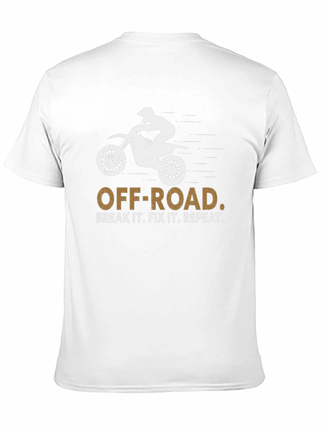 Off-Road Motorcycle T-Shirt - Break It Fix It