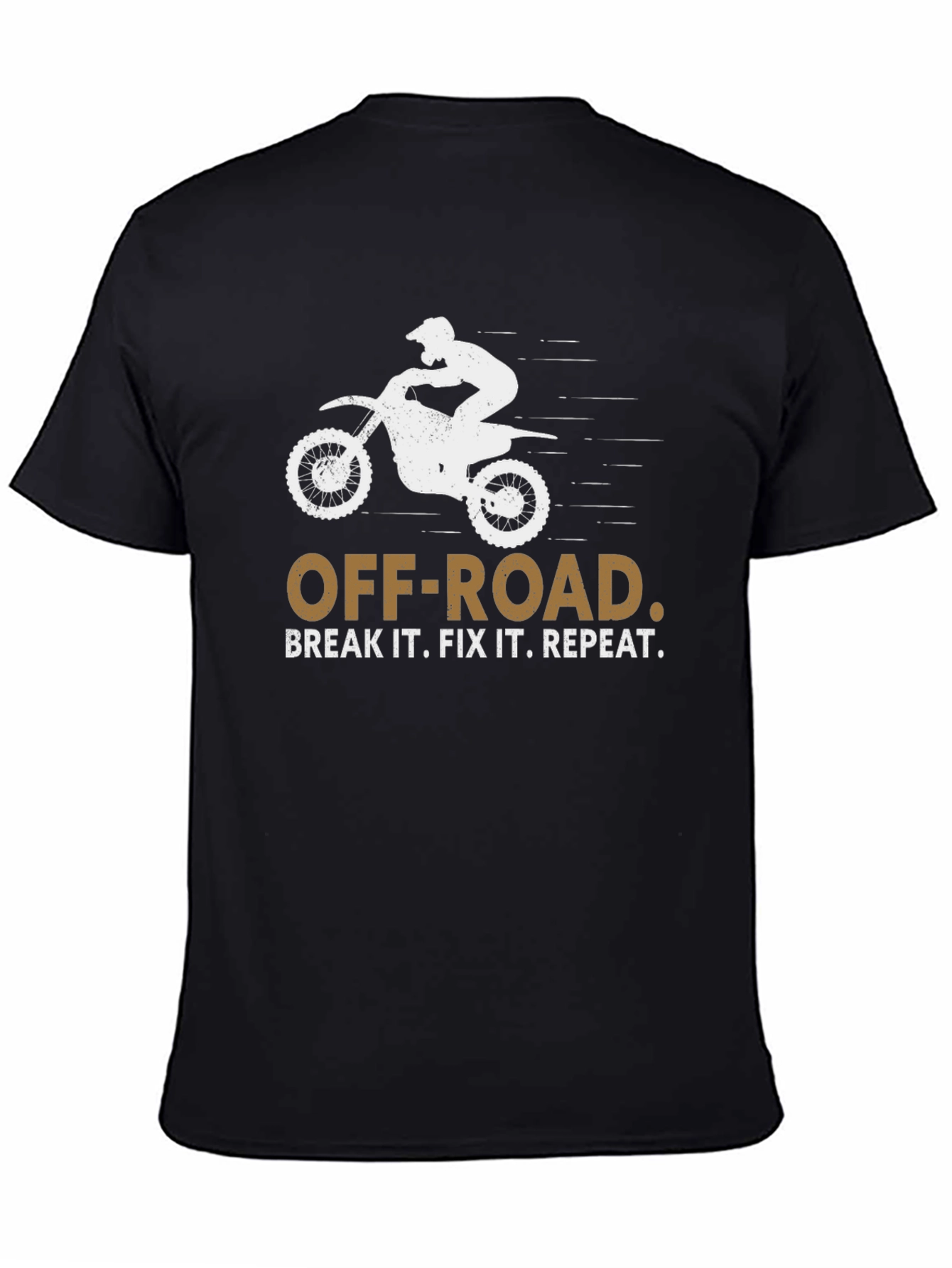 Off-Road Motorcycle T-Shirt - Break It Fix It