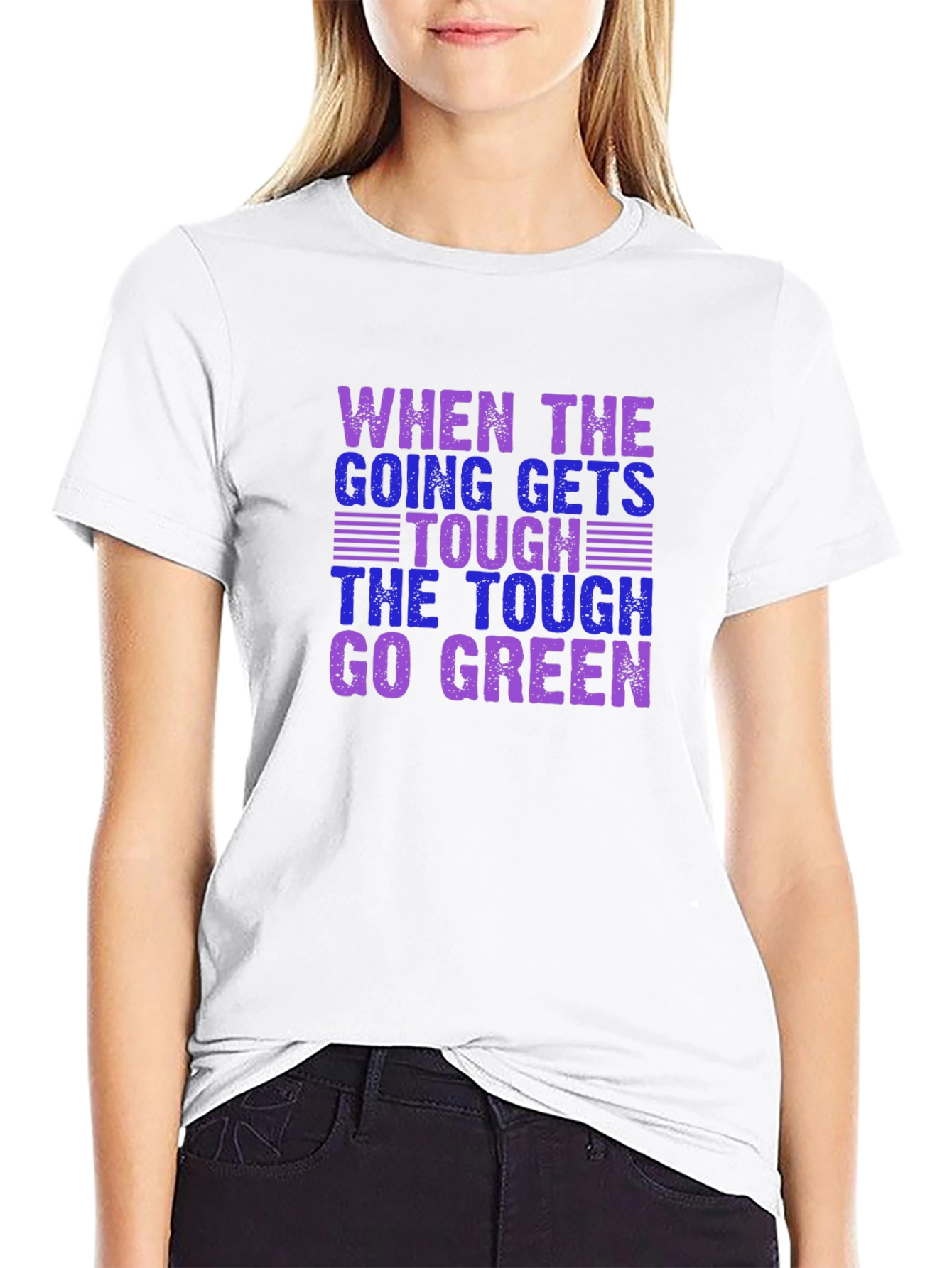 Tough Go Green Graphic T-Shirt