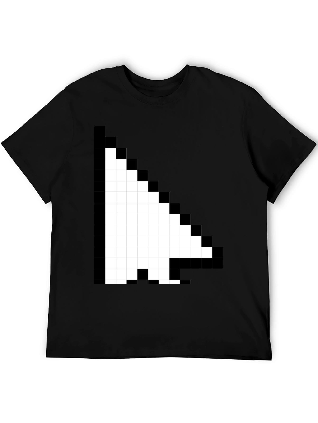 Pixel Arrow Black T-Shirt