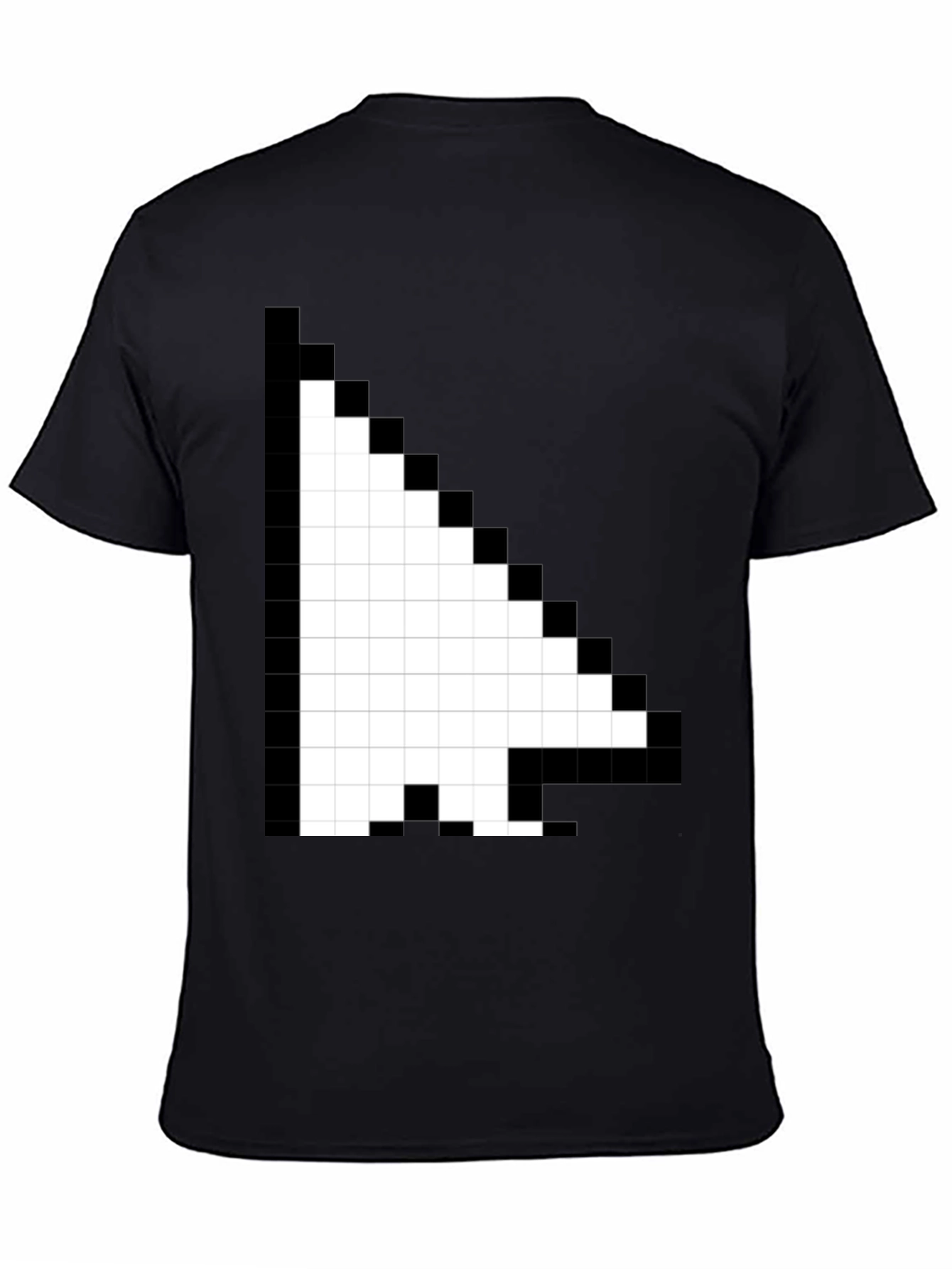 Pixel Arrow Black T-Shirt