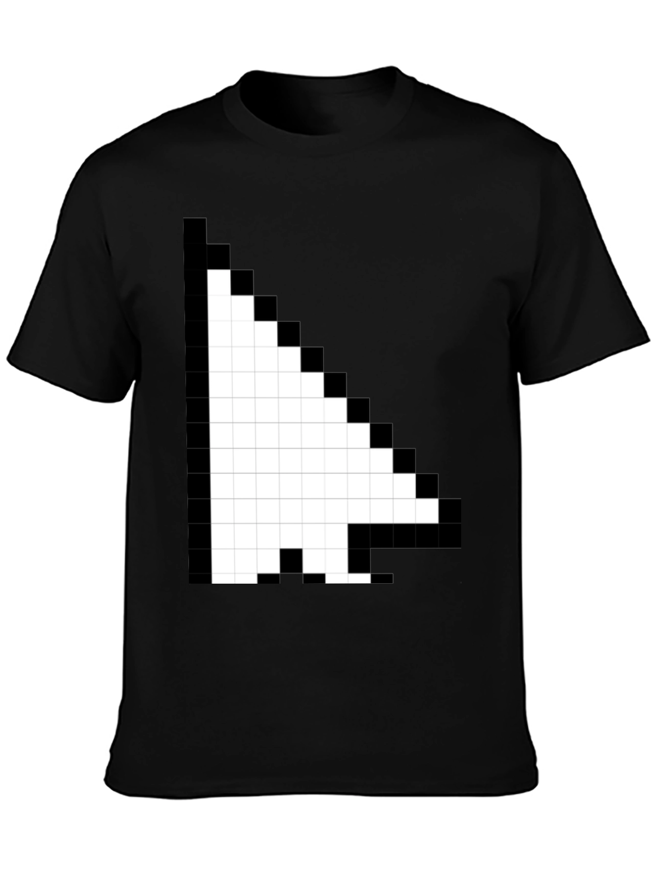 Pixel Arrow Black T-Shirt