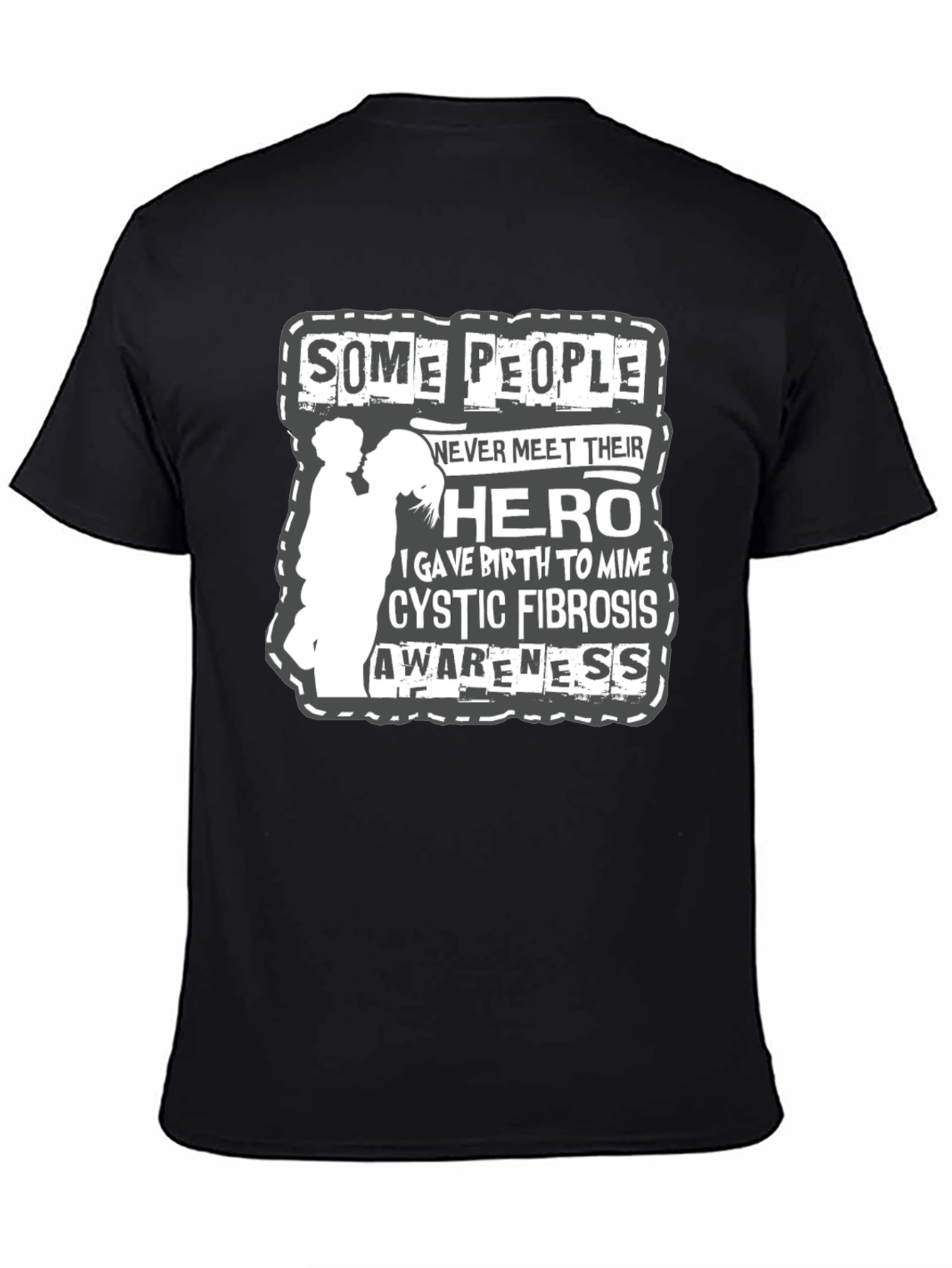 Cystic Fibrosis Awareness Hero T-Shirt
