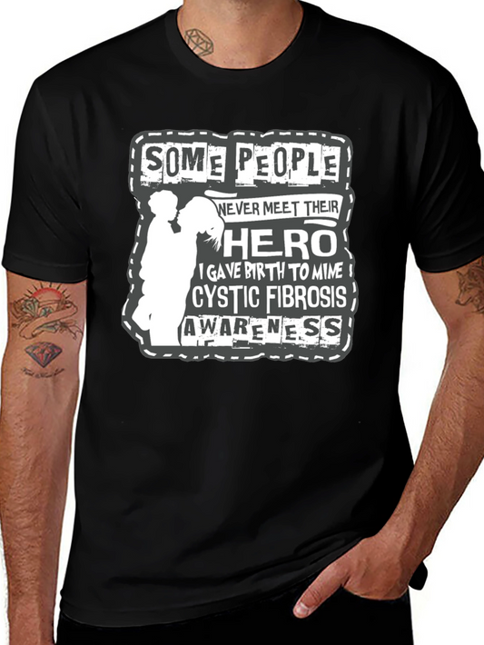 Cystic Fibrosis Awareness Hero T-Shirt